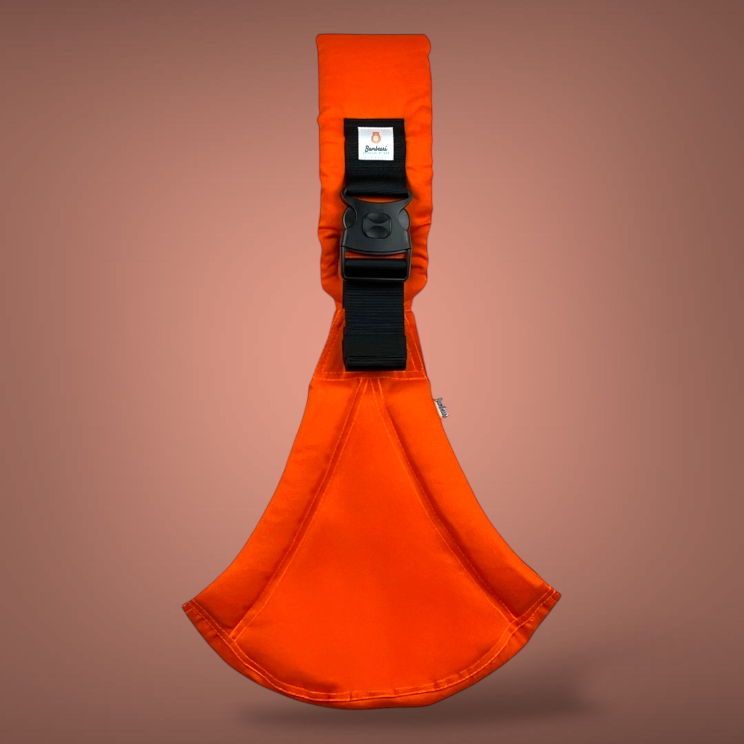 Bambeari detský nosič na bok oranžový - Orange Sunset