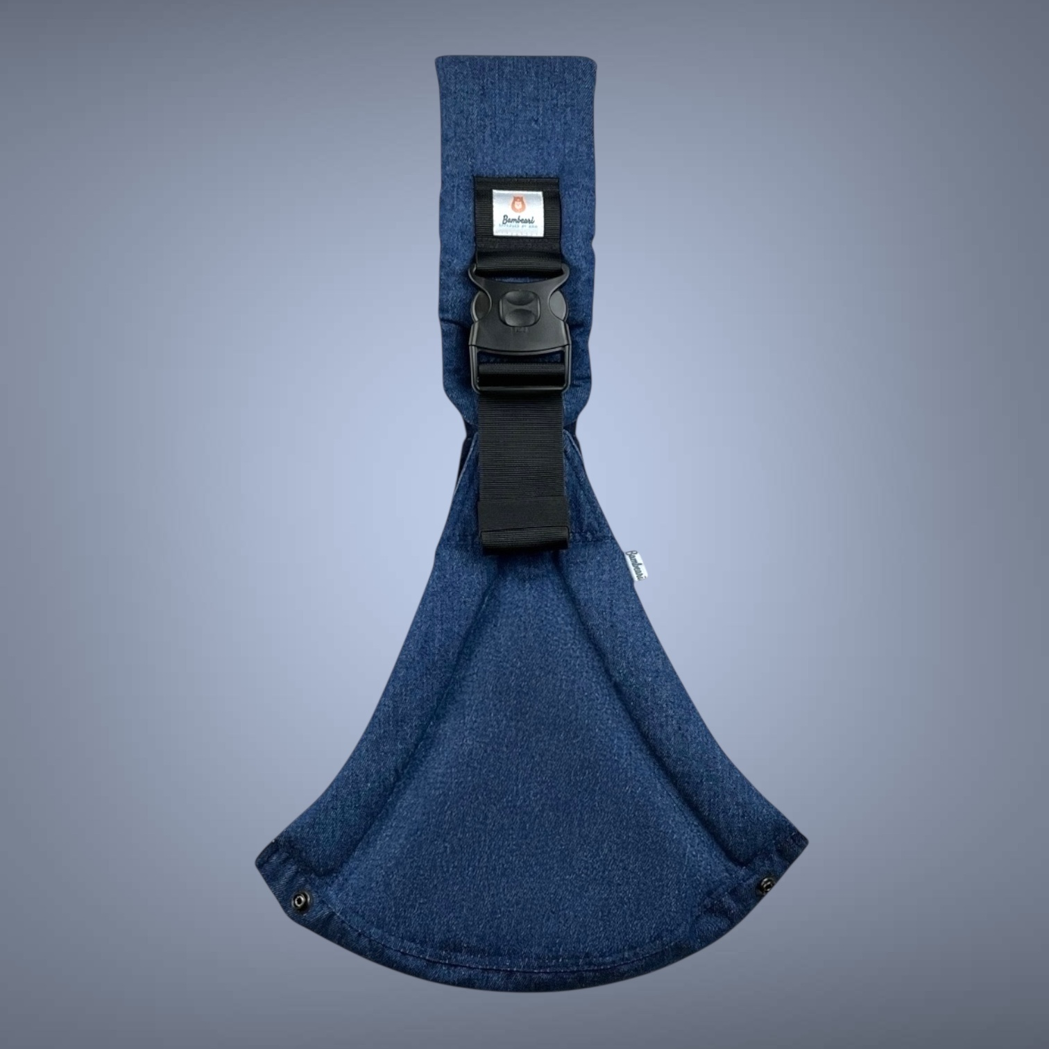 Bambeari detský nosič na bok tmavomodrý rifľový - Deep Indigo